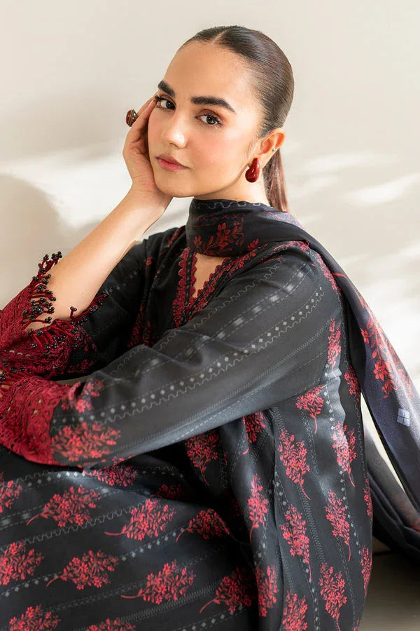 Baroque | Luxury Pret 24 | LAWN UF-675 - Rang-e-Khaas