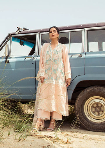 Saira Shakira | Luxury Pret | Peach Sandstone - Rang-e-Khaas