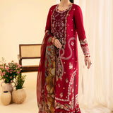 Qalamkar | Qlinekari Luxury Lawn | SQ-04 LARMINA