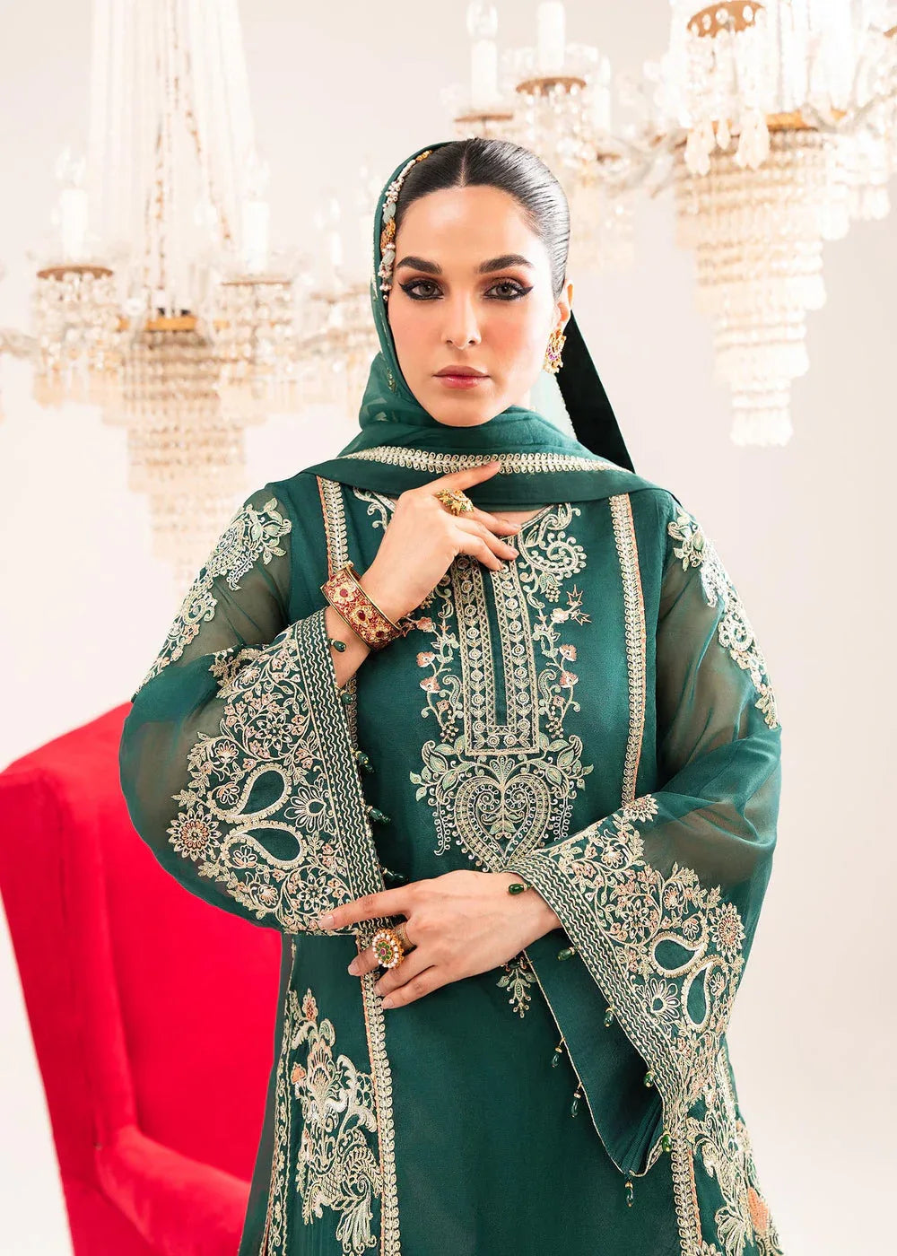 Dastoor | Sajni Luxury Eid Collection 24 | Mehrmaa - Rang-e-Khaas