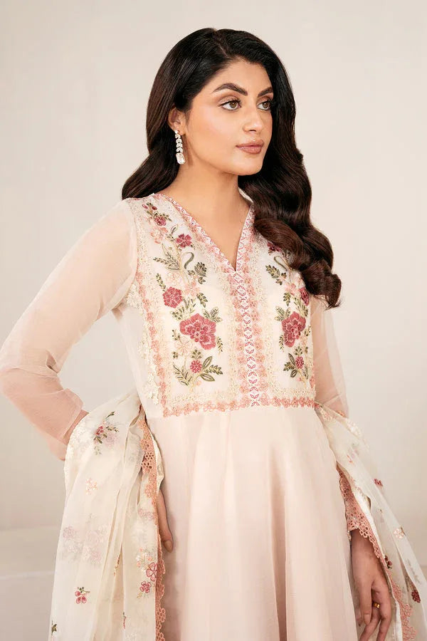 Baroque | Luxury Pret 25 | EMBROIDERED CHIFFON PR-1055 - Rang-e-Khaas