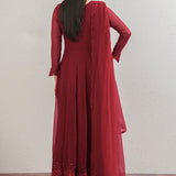 Baroque | Luxury Pret 25 | EMBROIDERED CHIFFON FROCK PR-901