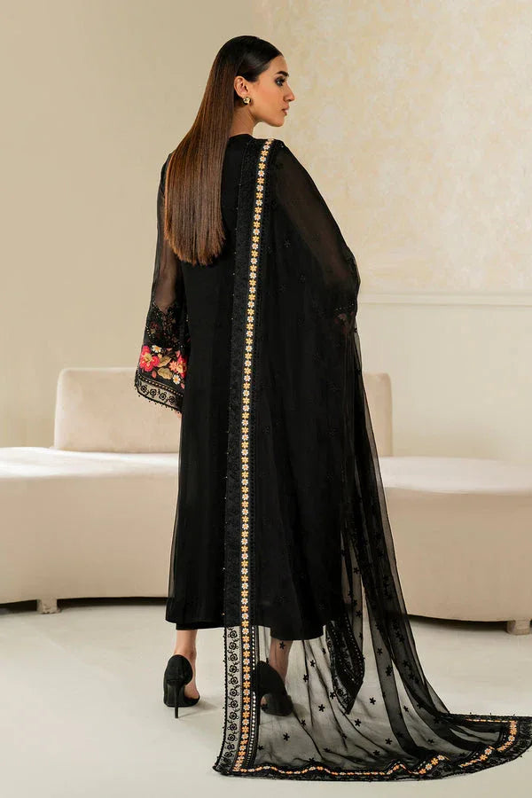 Baroque | Luxury Pret 25 | EMBROIDERED CHIFFON PR-1144 - Rang-e-Khaas