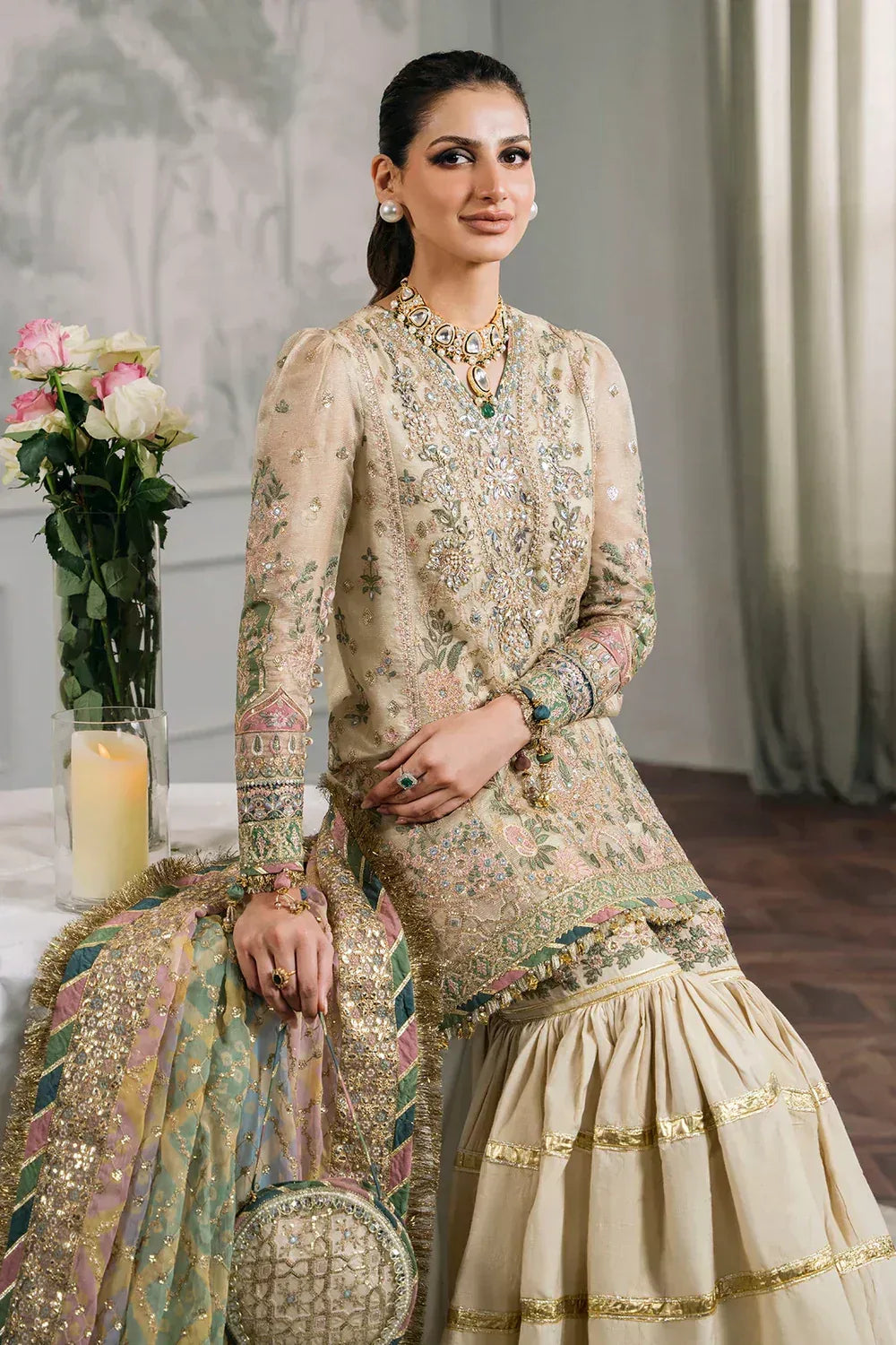 Baroque | Chantelle Embroidered Collection | CH12-04 - Rang-e-Khaas