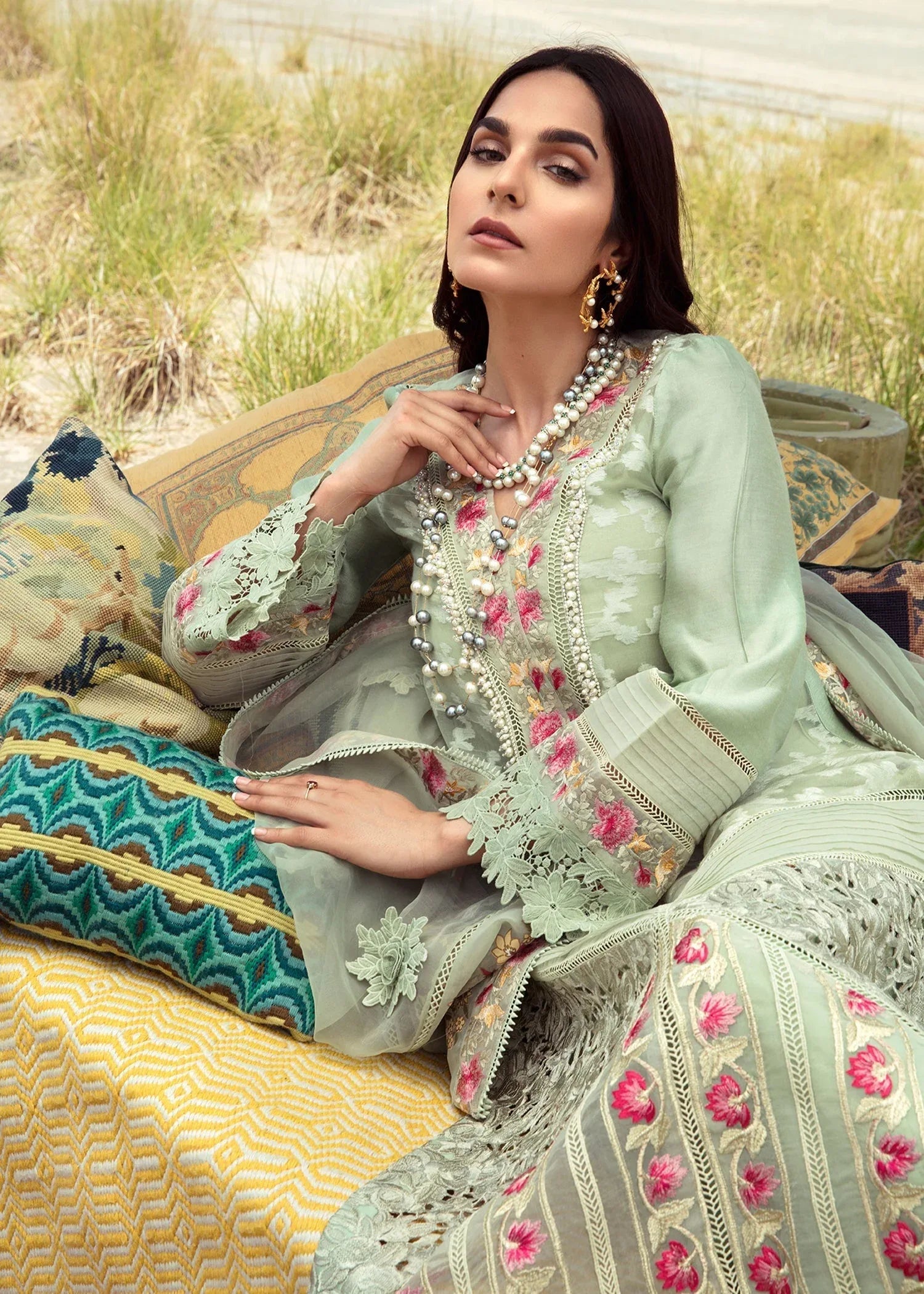 Saira Shakira | Luxury Pret |Parakeet - Rang-e-Khaas