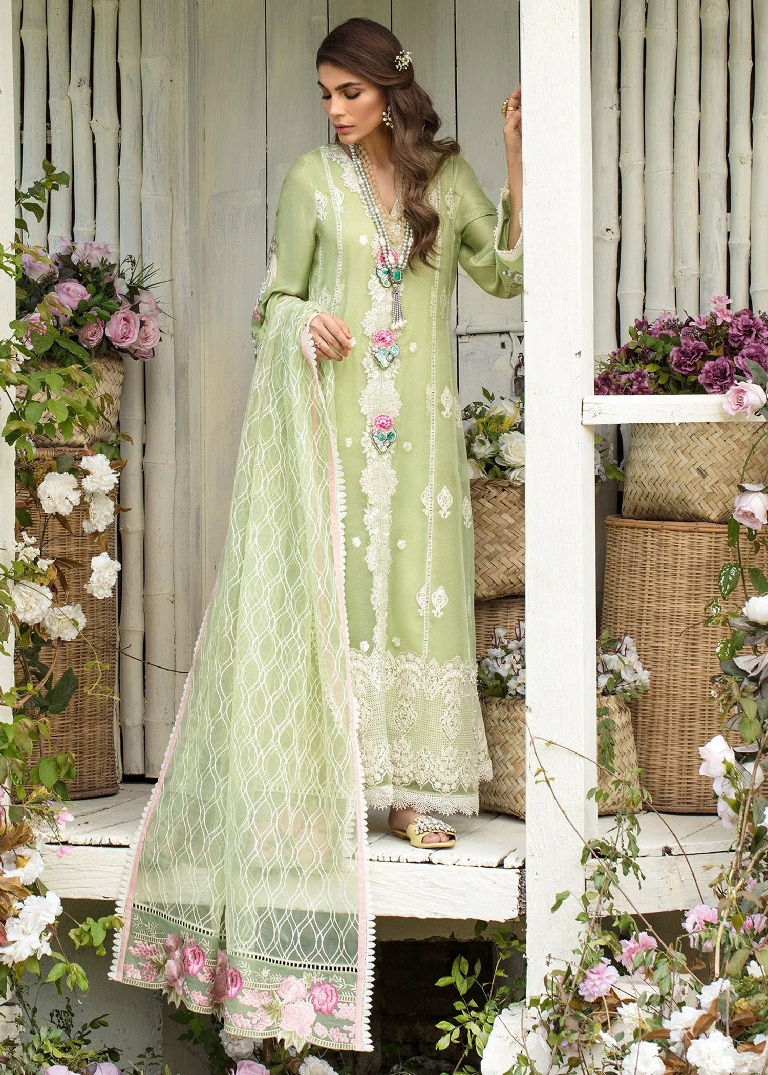 Saira Shakira | Luxury Pret | Mint Delight - Rang-e-Khaas