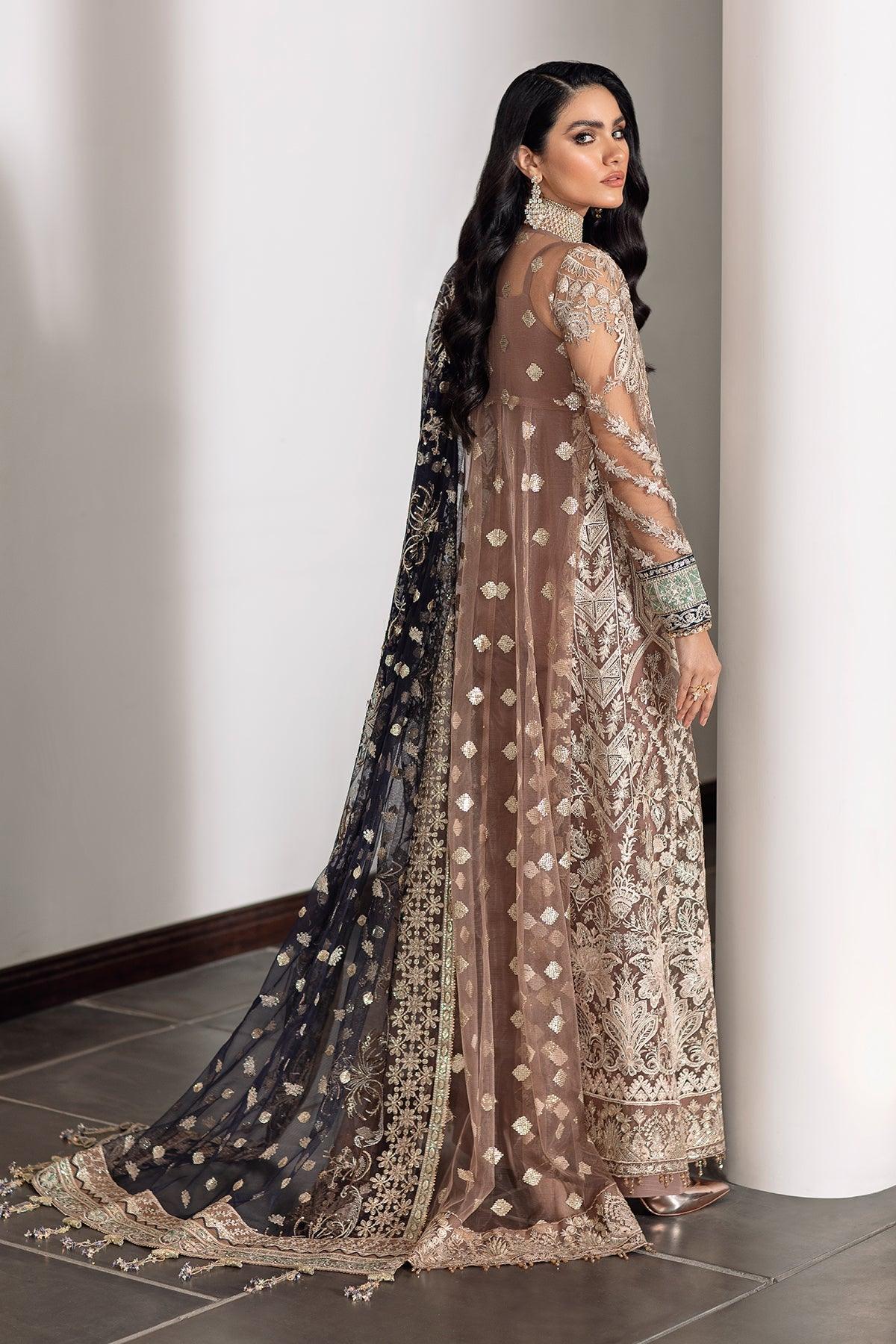 EMBROIDERED NET CH09-07 STITCHED