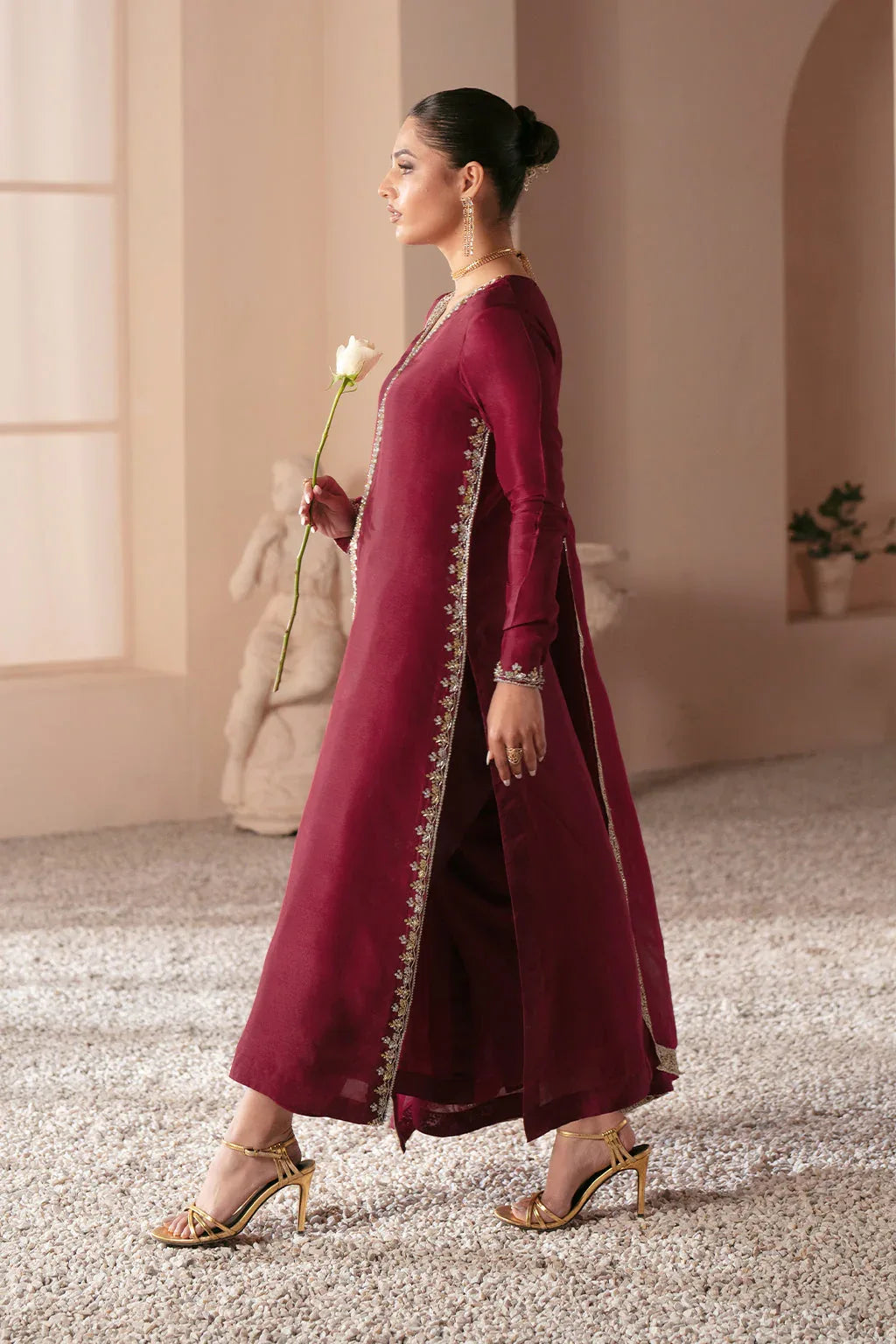 Ajr Couture | Symphony Luxe Festive 25 | Rebel Rose - Rang-e-Khaas