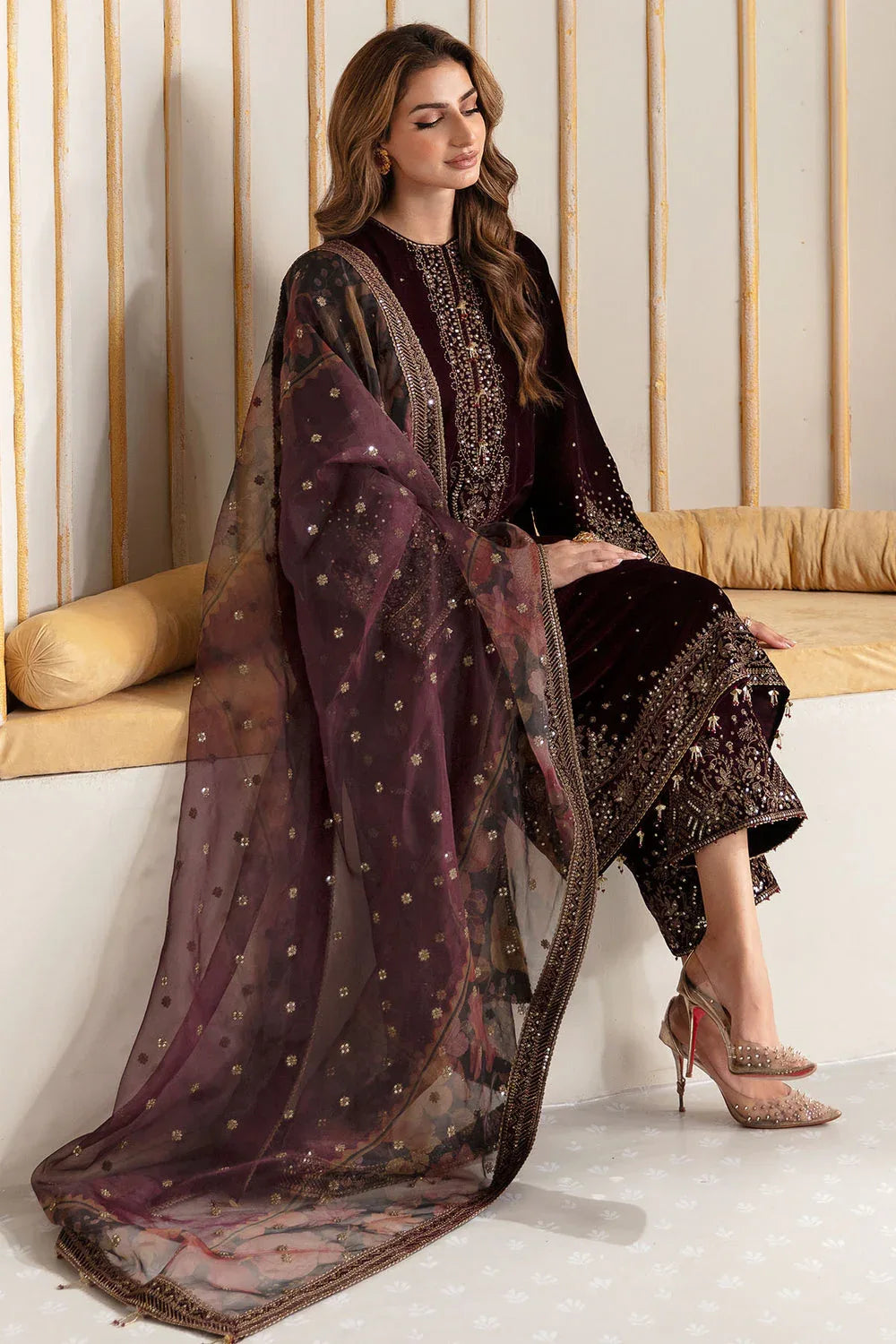 Jazmin | Velvet Edit 24 |  Velvet Formal VF-2012 - Rang-e-Khaas
