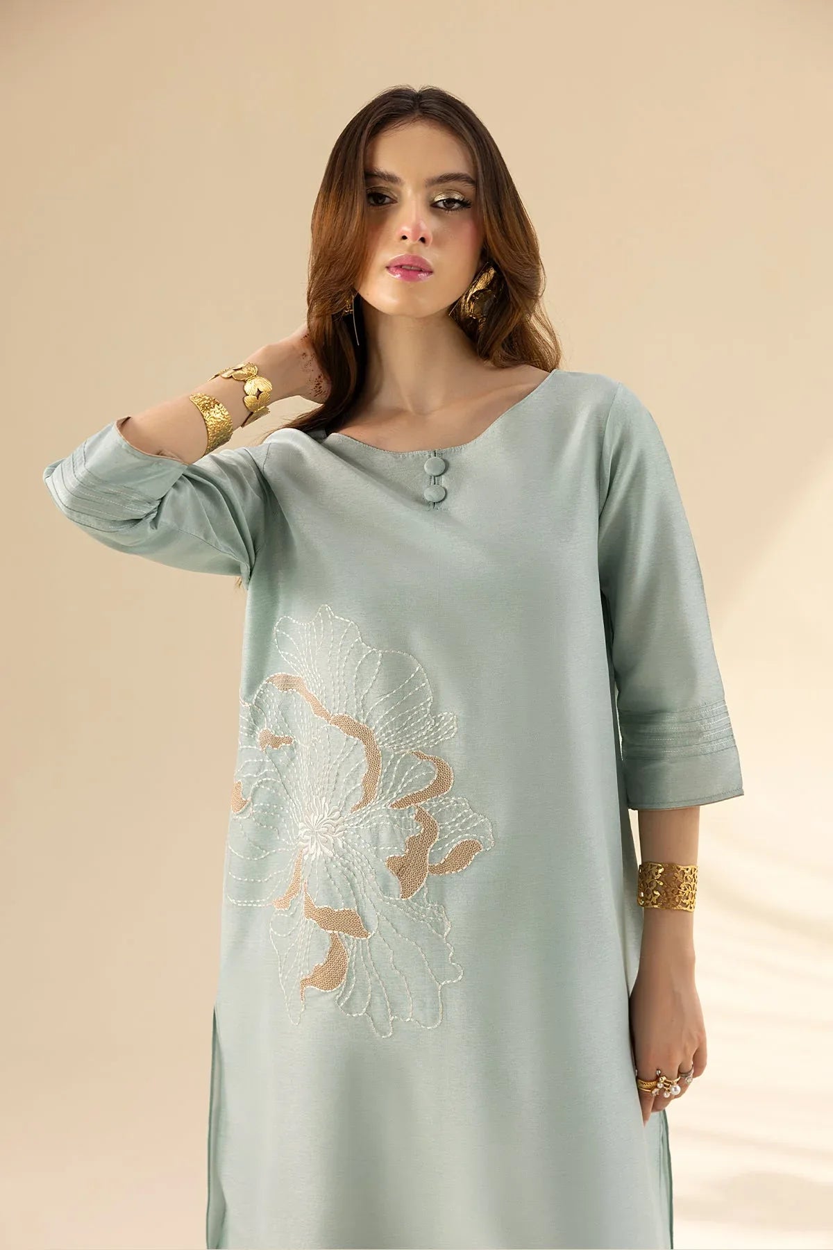 Erum Khan | Lillia Summer Edit | Aqua Breeze - Rang-e-Khaas