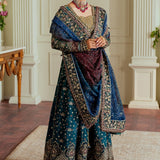 BAROQUE__EMBROIDERED CHIFFON CH13-03