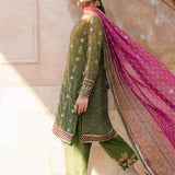 Iznik | Bandhani | UE-329 Embroidered Chiffon