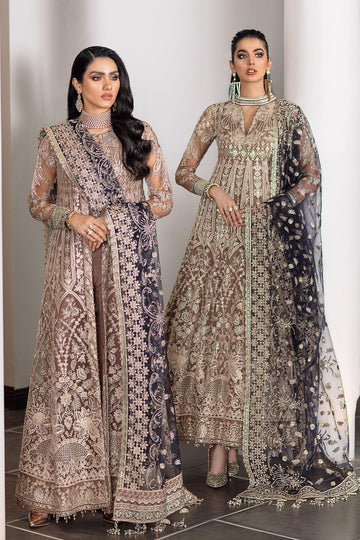 EMBROIDERED NET CH09-07 STITCHED
