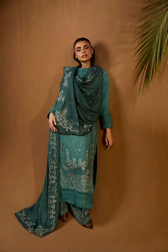 Sobia Nazir | Winter Shawl 25 | Design 5A - Rang-e-Khaas
