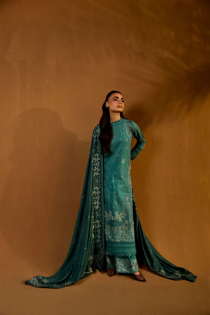 Sobia Nazir | Winter Shawl 25 | Design 5A - Rang-e-Khaas