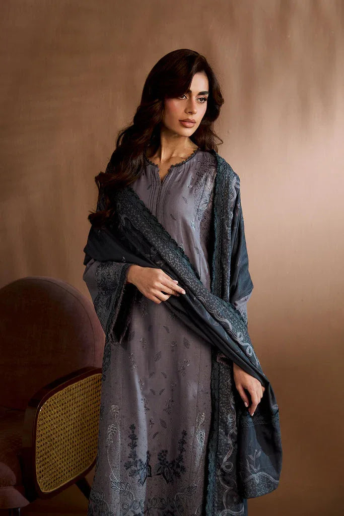 Sobia Nazir | Winter Shawl 25 | Design 5B - Rang-e-Khaas