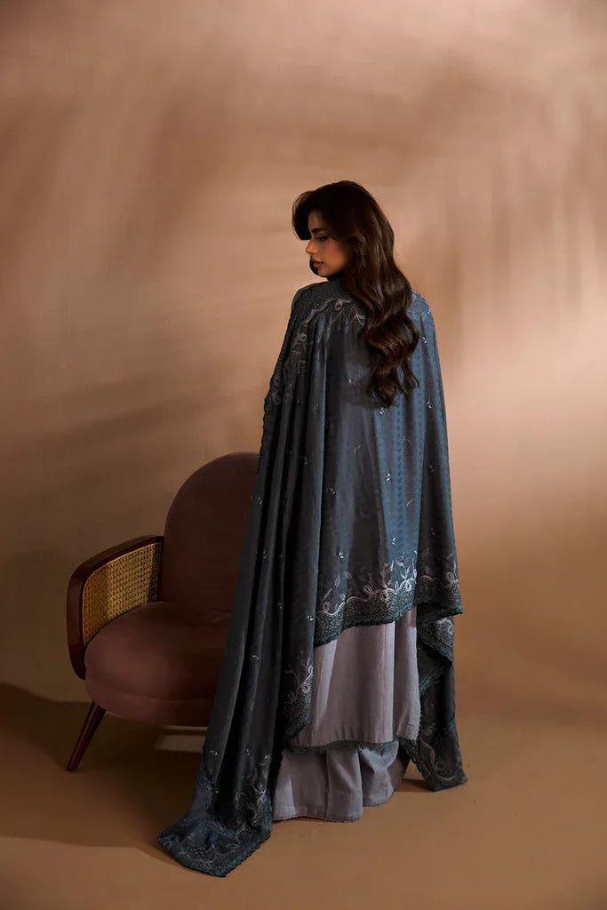 Sobia Nazir | Winter Shawl 25 | Design 5B - Rang-e-Khaas