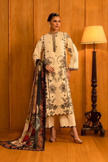Sana Safinaz | Muzlin Winter 25 | M253-005B - Rang-e-Khaas
