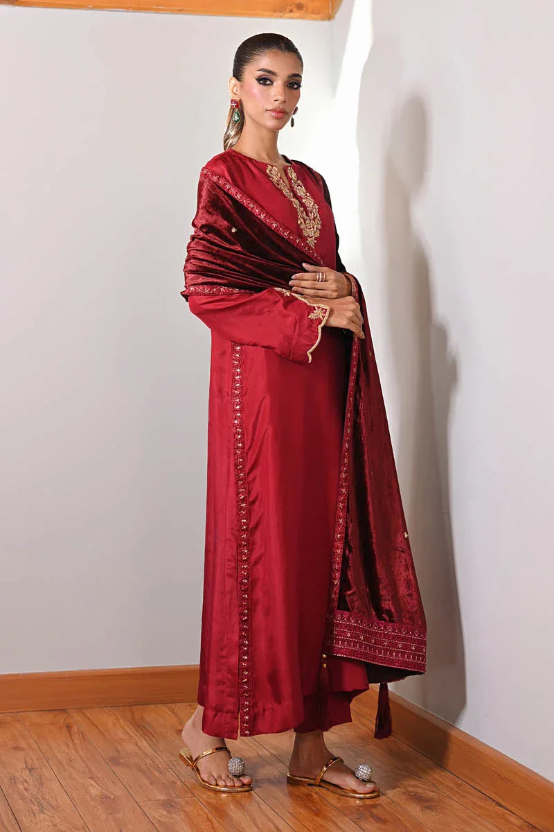 Hue Pret | Farasha Luxury Winter | Nurgul - Rang-e-Khaas