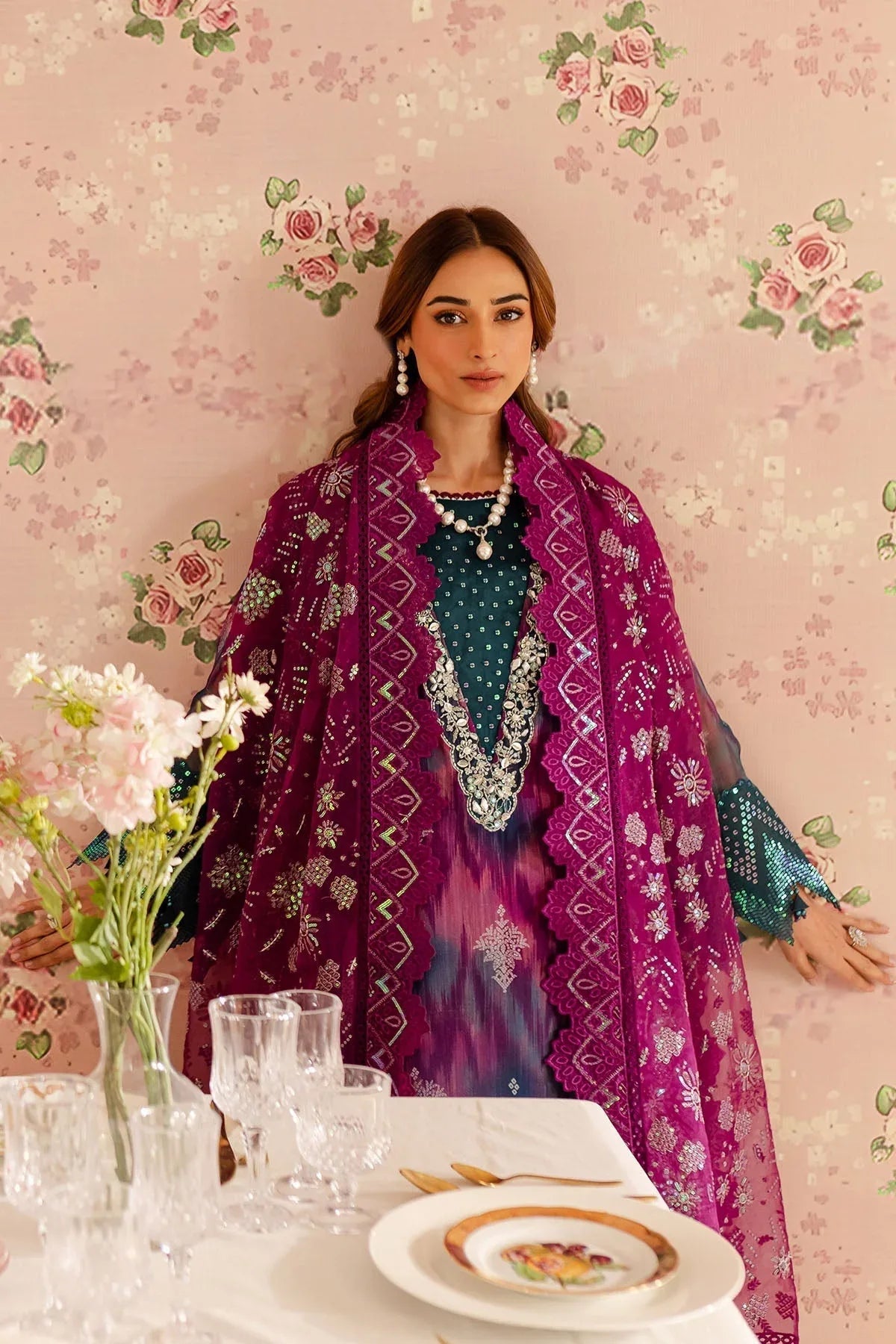 Nureh | Ballerina Formals | NU2-159 - Rang-e-Khaas