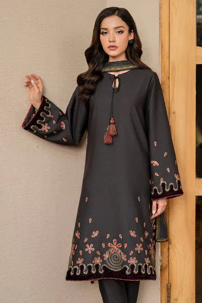 Jazmin | Winter Edition 24 | KHADDAR UW-0047 - Rang-e-Khaas