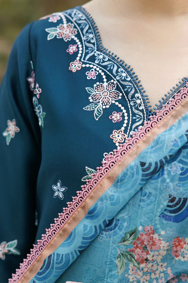 Farasha | Summer weaves| Mist Blue