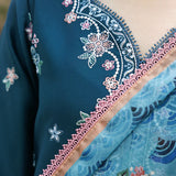 Farasha | Summer weaves| Mist Blue
