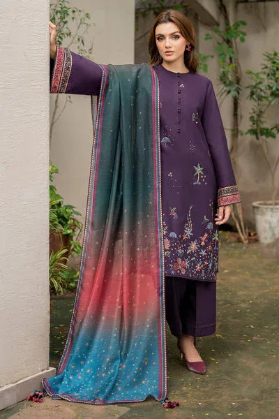 Jazmin | Winter Edition 24 | KHADDAR UW-0050 - Rang-e-Khaas