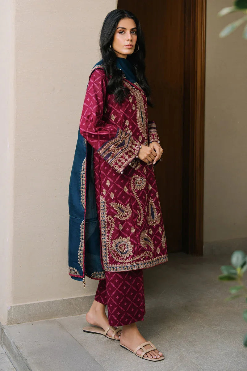 Jazmin | Summer Lawn 25 | USE-9139 - Rang-e-Khaas