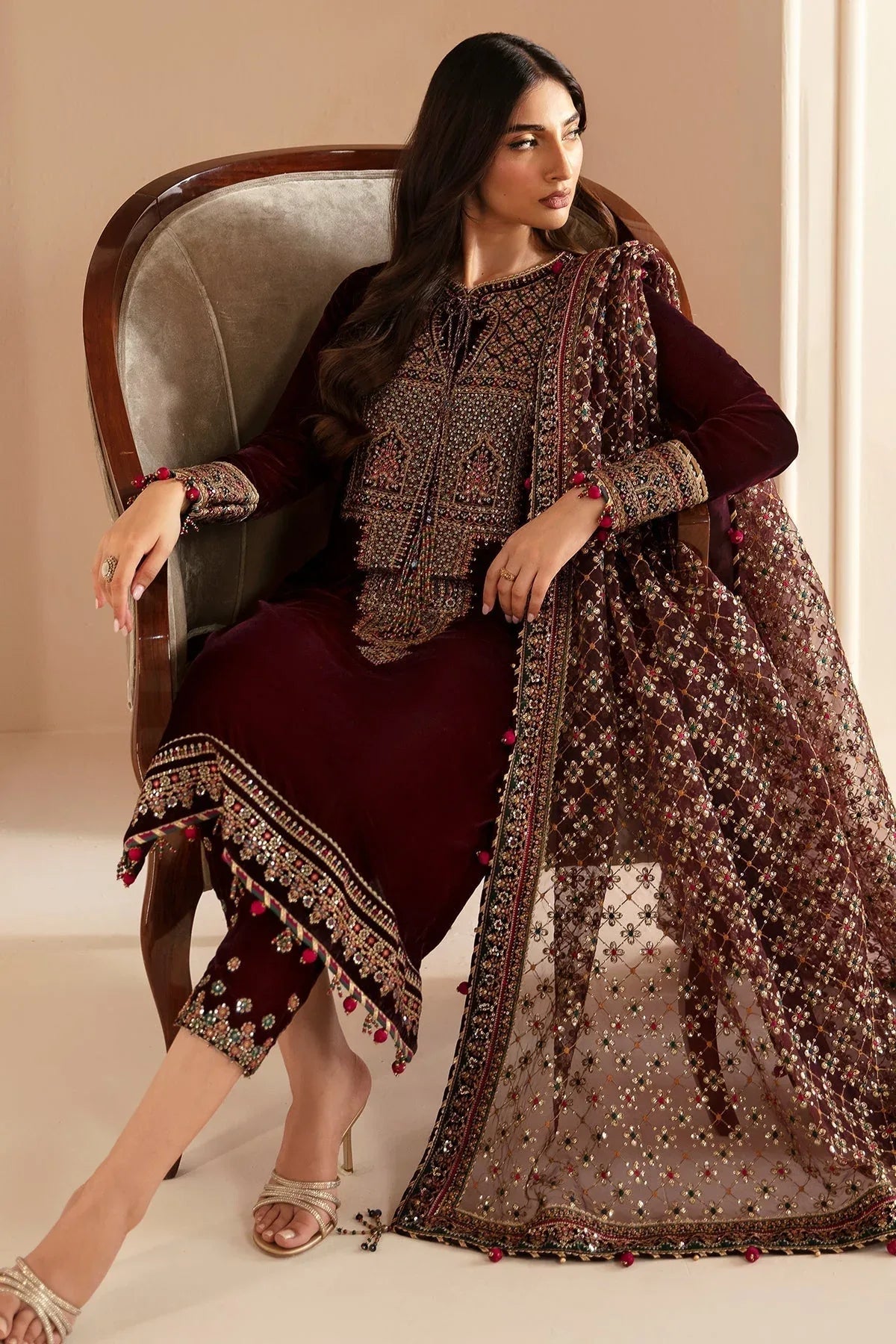 Jazmin | Velvet Edit 24 | Velvet Formal VF-2022 - Rang-e-Khaas