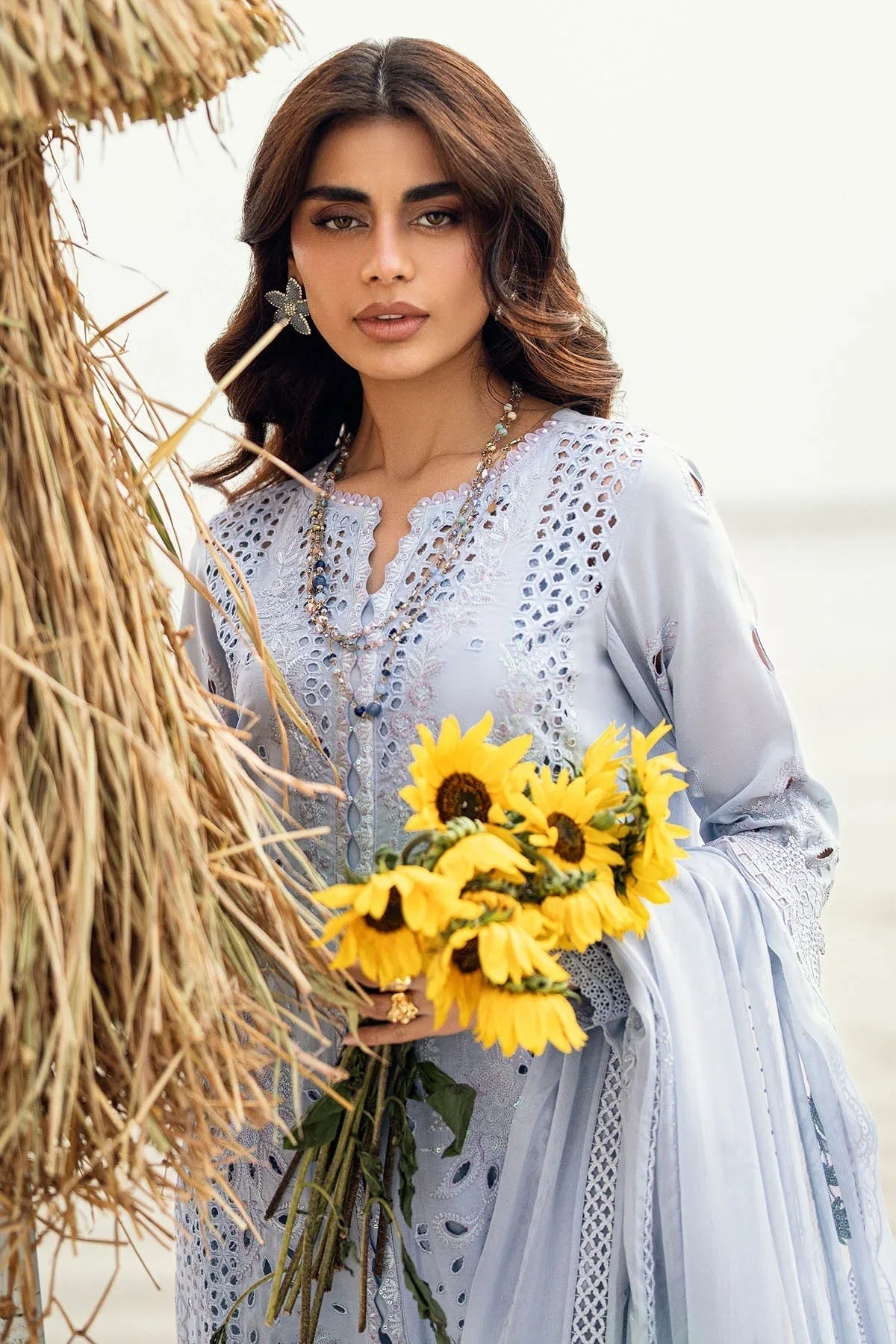 Nureh | Khuwab Luxury Lawn | NE-150 - Rang-e-Khaas