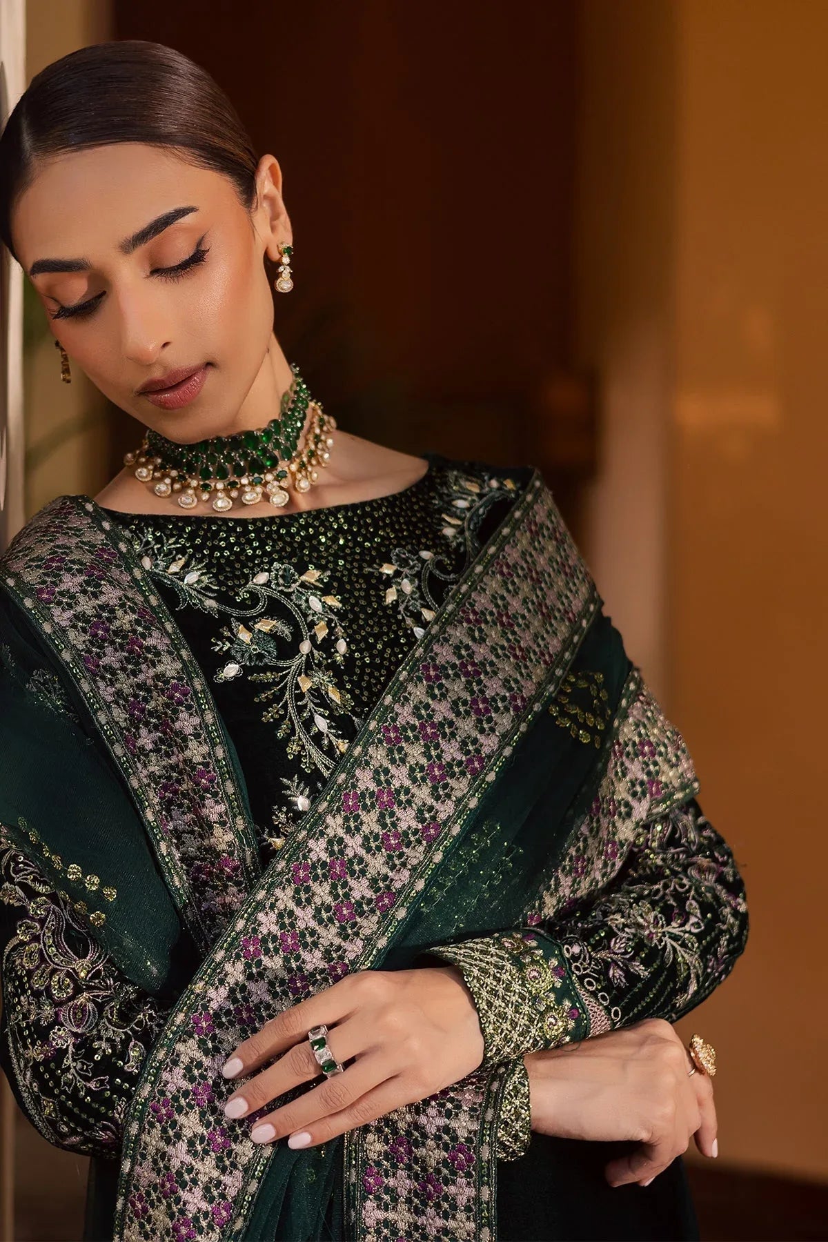 Nureh | Maya Velvet | NW-115 - Rang-e-Khaas