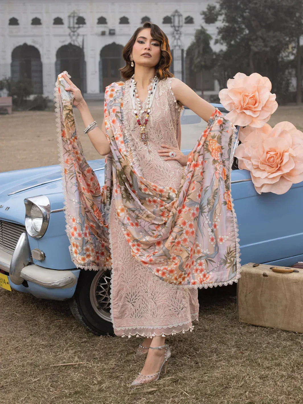 Faiza Faisal | Maya Luxury Lawn | Amirah - Rang-e-Khaas