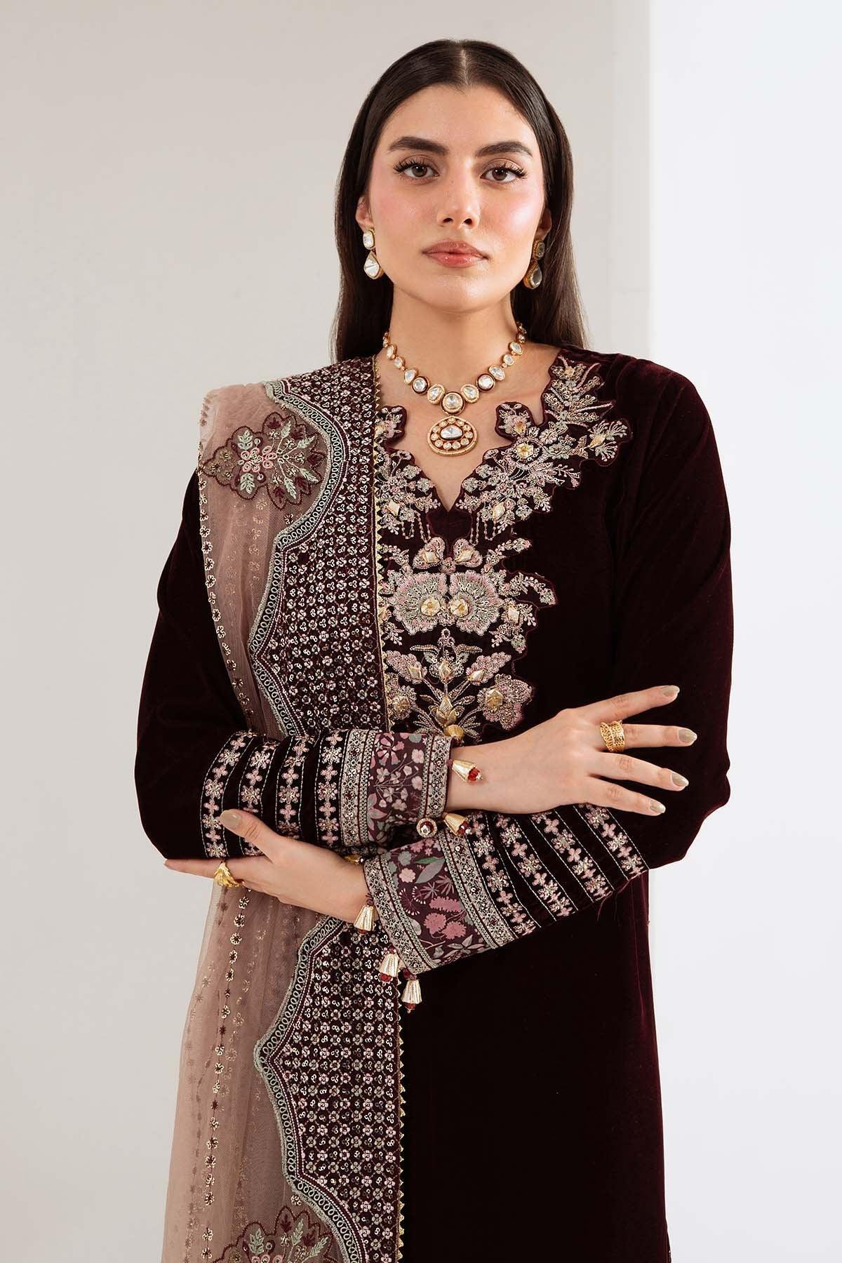 Nureh | Maya Velvet | NW-110 - Rang-e-Khaas