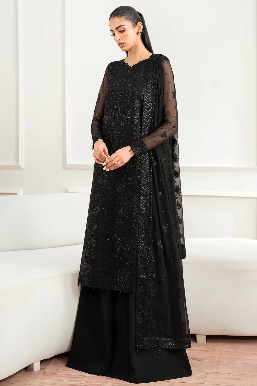 Farasha | Essence Formals 25 | Dark Whisper - Rang-e-Khaas