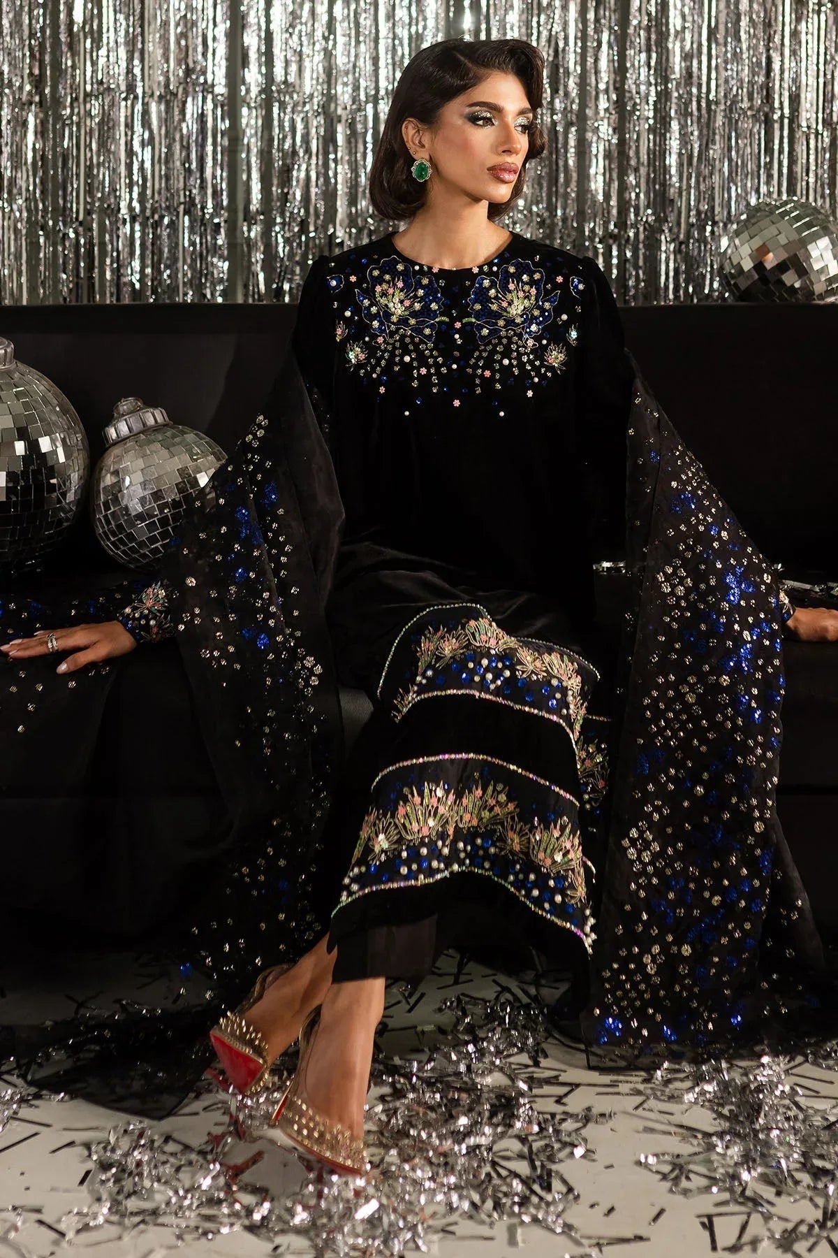 Nureh | Fancy Formals | Moonbeam TW-08 - Rang-e-Khaas