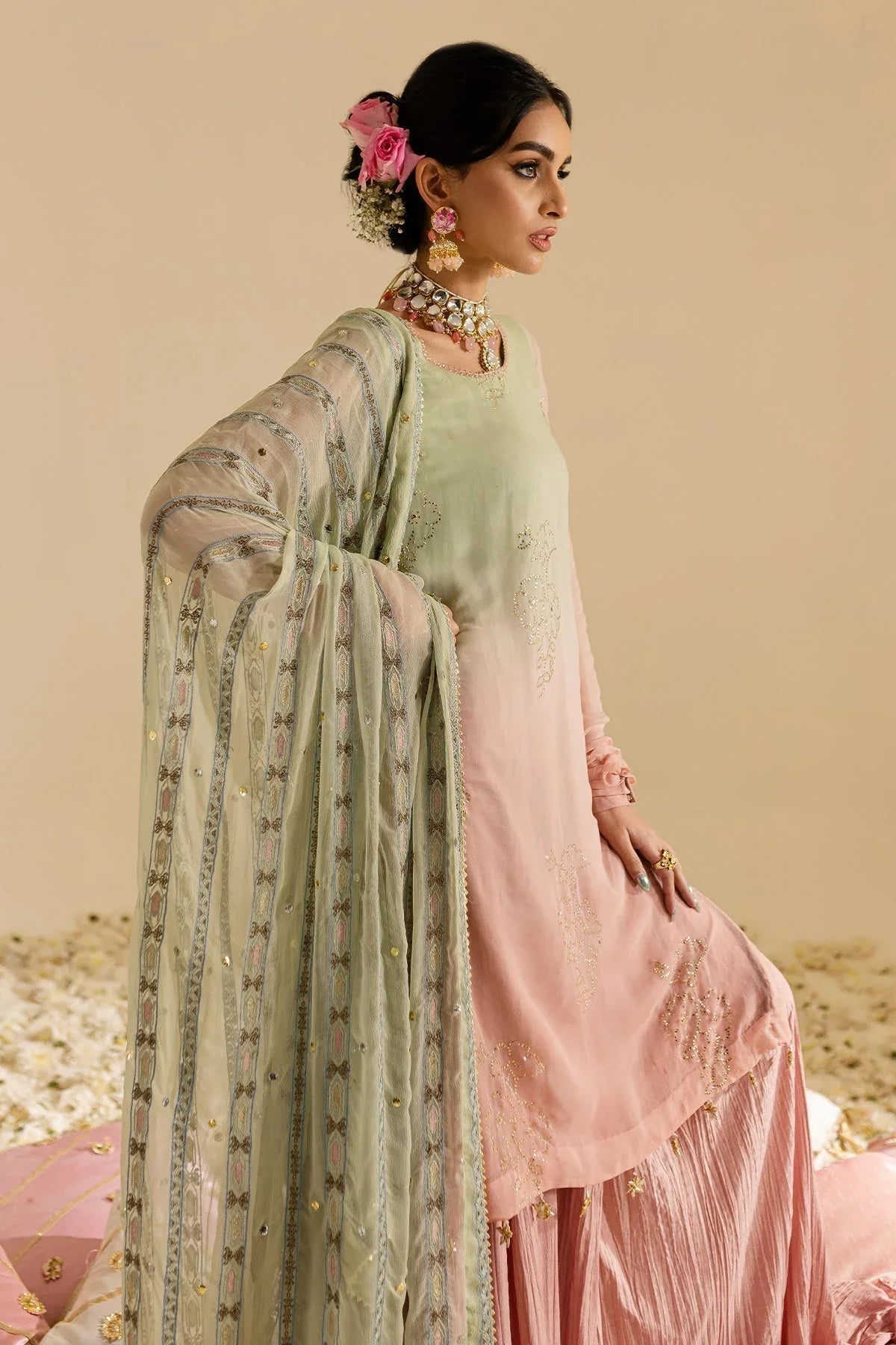 Nureh | Mukeshkari Formals | MK-07 - Rang-e-Khaas