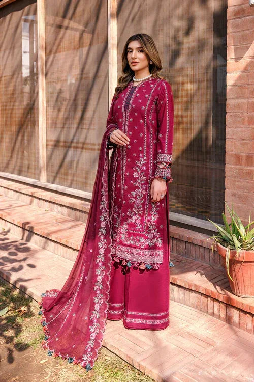 Farasha | Kaavish Lawn 24 | GARNET GLAM - Rang-e-Khaas