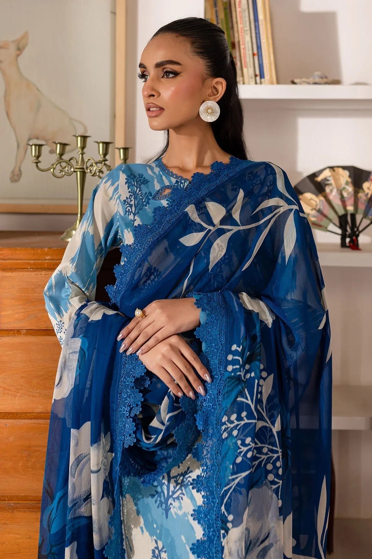 Nureh | Printed Lawn 25 | SP-148 - Rang-e-Khaas