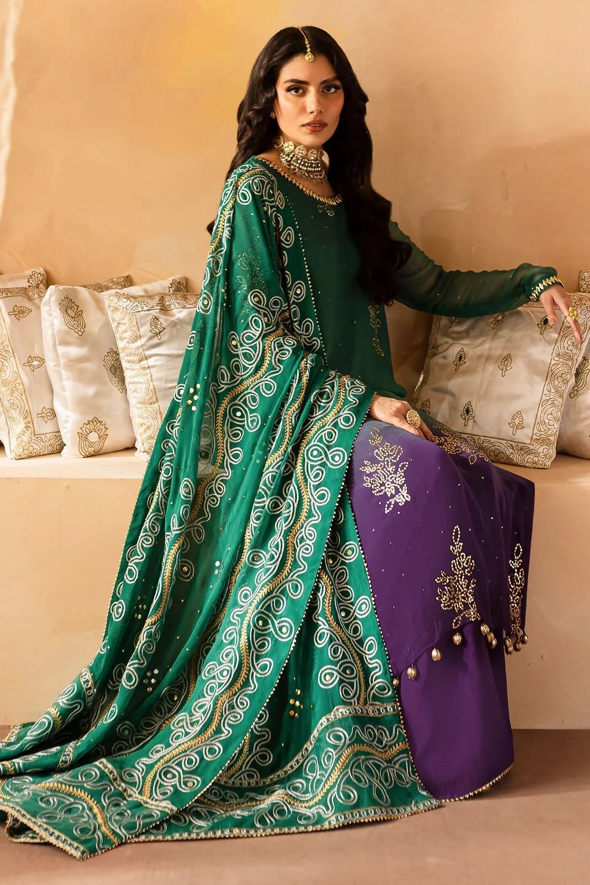 Nureh | Mukeshkari Formals | MK-01 - Rang-e-Khaas