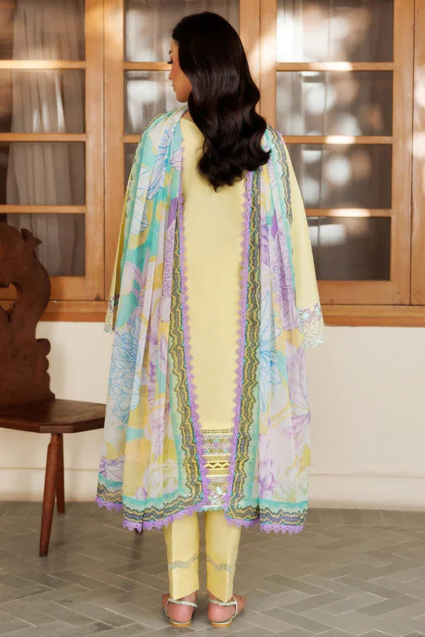 Farasha | Summer Weaves Embroidered Lawn | Daisy Dreams - Rang-e-Khaas