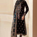 JAZMIN__Embroidered Velvet Formal VF-2028