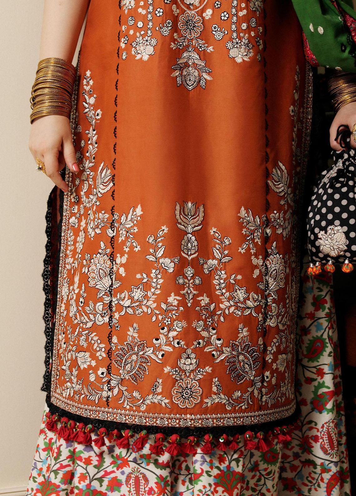 Hussain Rehar | Embroidered Lawn | STAR DUST - Rang-e-Khaas