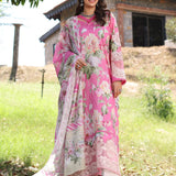 Elaf Premium | Prints Chikankari 24 | 03B PINK MUSE
