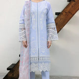 Farasha |Summer weaves | Serene Blue