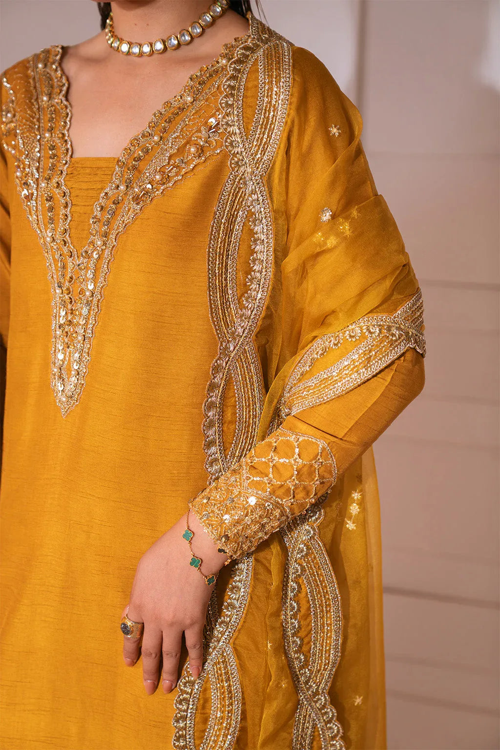 Neeshay | Luxe Pret | Solare - Rang-e-Khaas