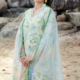 Farasha | Printed Essentials | Mint Bloom