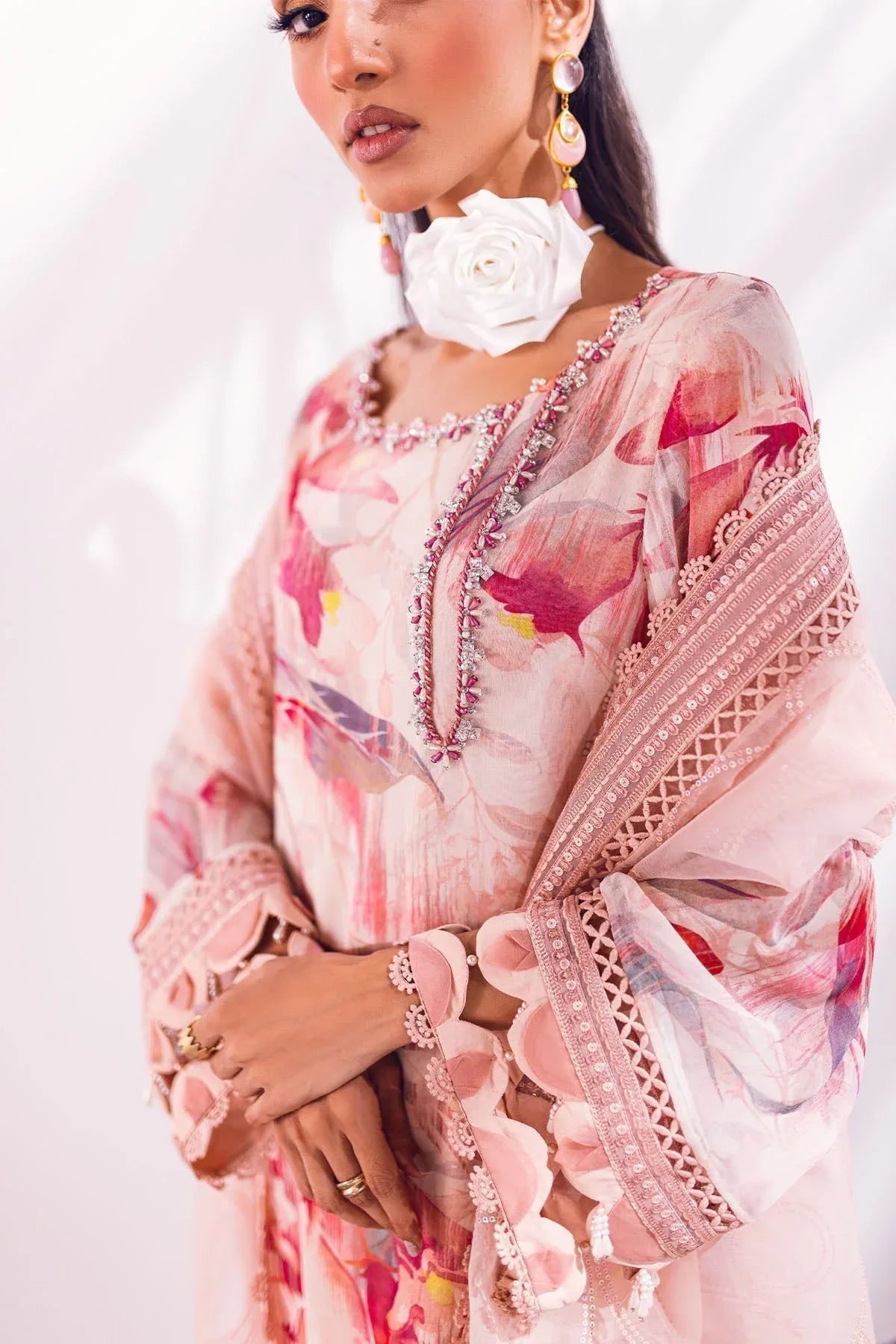 Nureh | Ballerina Formals | OAK MIST - Rang-e-Khaas