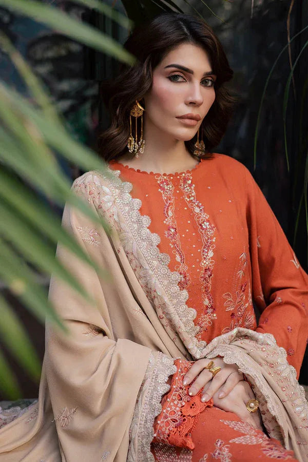 Nureh | Exclusive Leather Peach | NE-184 - Rang-e-Khaas