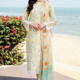 Farasha | Printed Essentials | Lush Cream